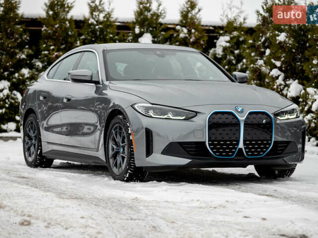 Серый БМВ i4, объемом двигателя 0 л и пробегом 3 тыс. км за 30500 $, фото 1 на Automoto.ua