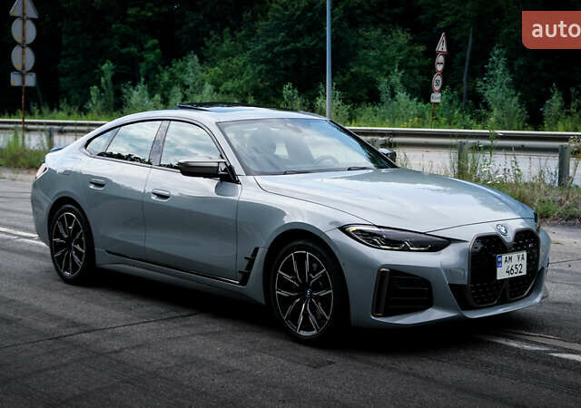 Серый БМВ i4, объемом двигателя 0 л и пробегом 25 тыс. км за 44600 $, фото 1 на Automoto.ua