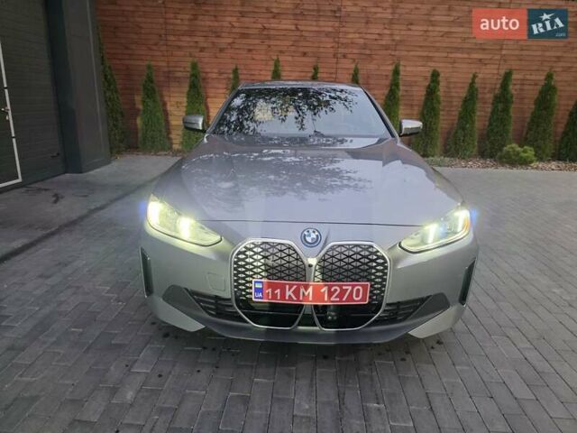 Серый БМВ i4, объемом двигателя 0 л и пробегом 1 тыс. км за 58000 $, фото 1 на Automoto.ua