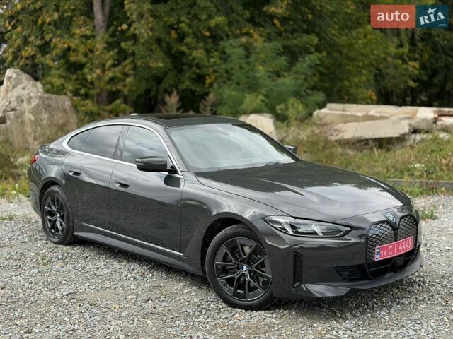 Серый БМВ i4, объемом двигателя 0 л и пробегом 3 тыс. км за 38900 $, фото 1 на Automoto.ua