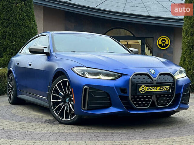 Синий БМВ i4, объемом двигателя 0 л и пробегом 38 тыс. км за 48999 $, фото 1 на Automoto.ua