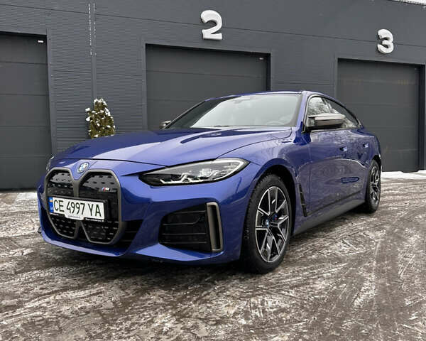 Синий БМВ i4, объемом двигателя 0 л и пробегом 52 тыс. км за 45000 $, фото 1 на Automoto.ua