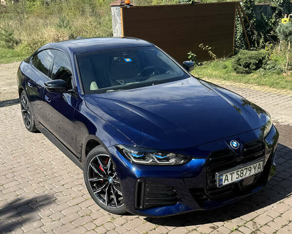 Синий БМВ i4, объемом двигателя 0 л и пробегом 44 тыс. км за 36350 $, фото 1 на Automoto.ua