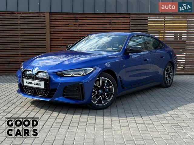 Синій БМВ i4, об'ємом двигуна 0 л та пробігом 3 тис. км за 53000 $, фото 1 на Automoto.ua