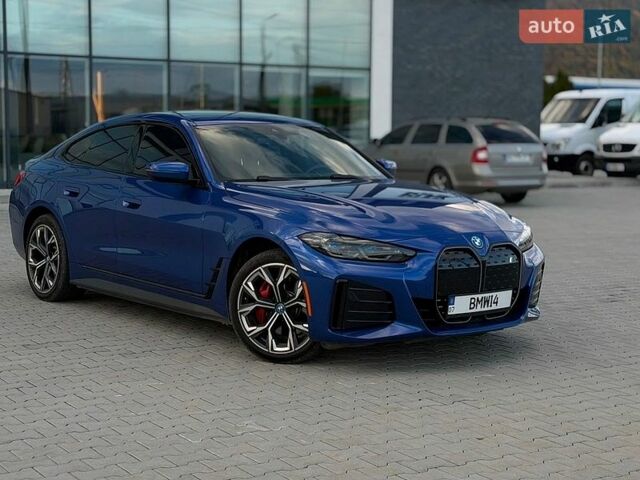 Синій БМВ i4, об'ємом двигуна 0 л та пробігом 20 тис. км за 33000 $, фото 1 на Automoto.ua