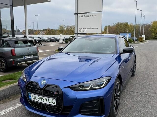 Синий БМВ i4, объемом двигателя 0 л и пробегом 21 тыс. км за 57000 $, фото 1 на Automoto.ua