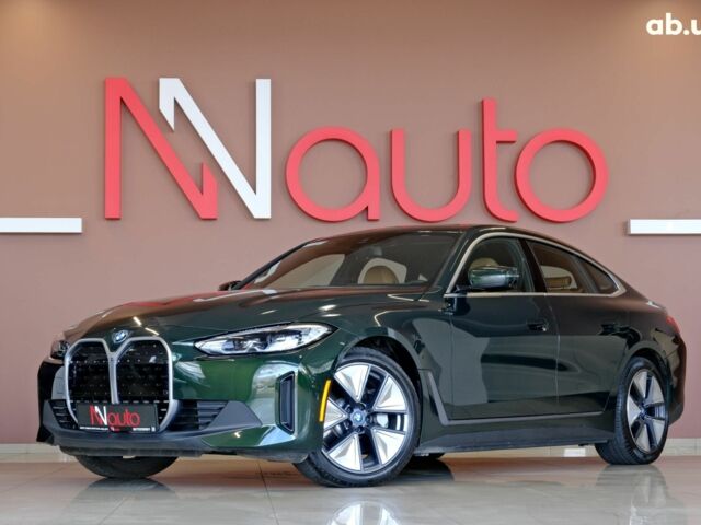 Зеленый БМВ i4, объемом двигателя 0 л и пробегом 5 тыс. км за 41900 $, фото 1 на Automoto.ua