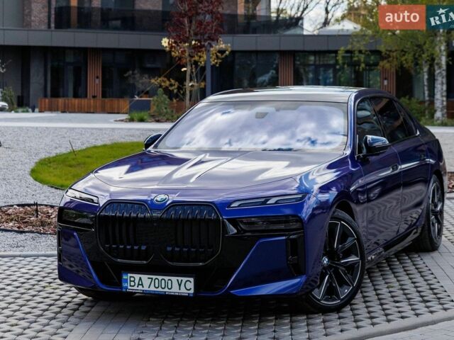 Синий БМВ i7, объемом двигателя 0 л и пробегом 42 тыс. км за 92900 $, фото 1 на Automoto.ua