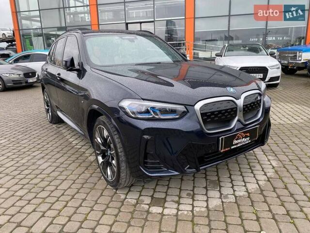 Черный БМВ iX3, объемом двигателя 0 л и пробегом 6 тыс. км за 36400 $, фото 1 на Automoto.ua