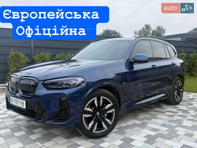 Синій БМВ iX3, об'ємом двигуна 0 л та пробігом 44 тис. км за 42999 $, фото 1 на Automoto.ua