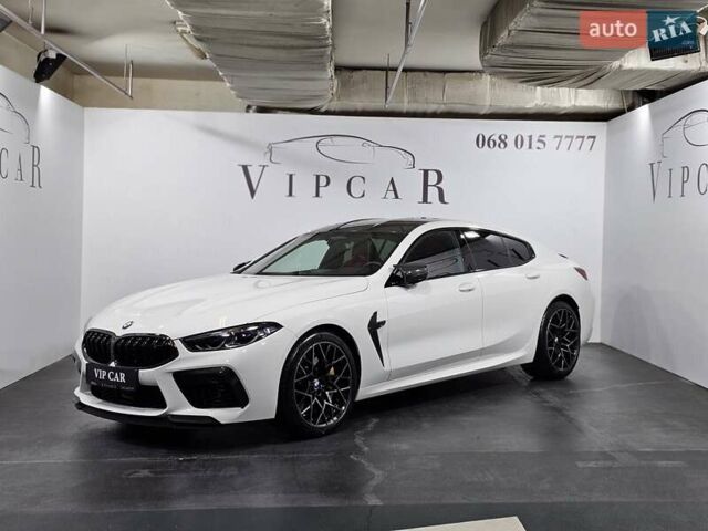Белый БМВ M8 Gran Coupe, объемом двигателя 4.39 л и пробегом 31 тыс. км за 144999 $, фото 1 на Automoto.ua