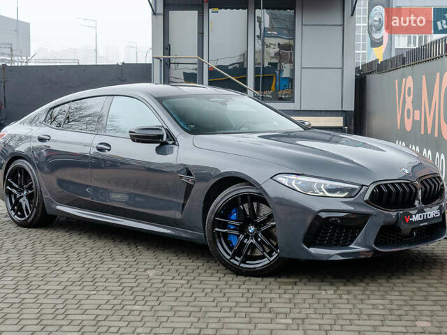 Серый БМВ M8 Gran Coupe, объемом двигателя 4.39 л и пробегом 59 тыс. км за 77777 $, фото 1 на Automoto.ua