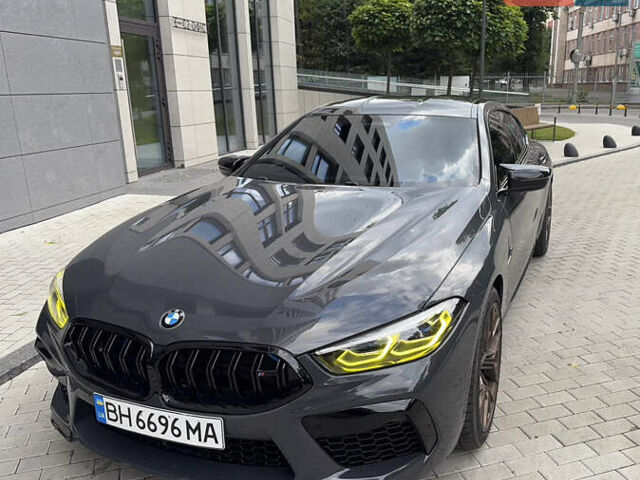 Серый БМВ M8 Gran Coupe, объемом двигателя 4.39 л и пробегом 62 тыс. км за 95000 $, фото 1 на Automoto.ua