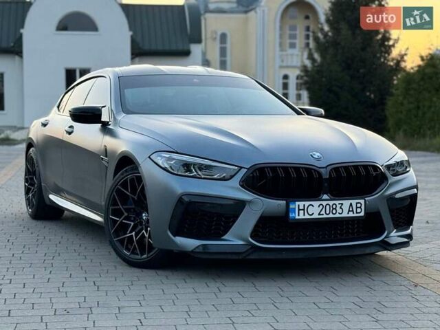 Серый БМВ M8 Gran Coupe, объемом двигателя 4.4 л и пробегом 41 тыс. км за 95000 $, фото 1 на Automoto.ua