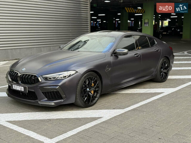Серый БМВ M8 Gran Coupe, объемом двигателя 4.4 л и пробегом 14 тыс. км за 110000 $, фото 1 на Automoto.ua