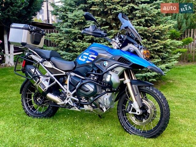 Синий БМВ R 1250GS, объемом двигателя 0 л и пробегом 45 тыс. км за 17500 $, фото 1 на Automoto.ua