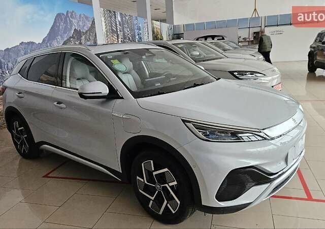 Белый БИД Yuan Plus, объемом двигателя 0 л и пробегом 1 тыс. км за 23499 $, фото 1 на Automoto.ua