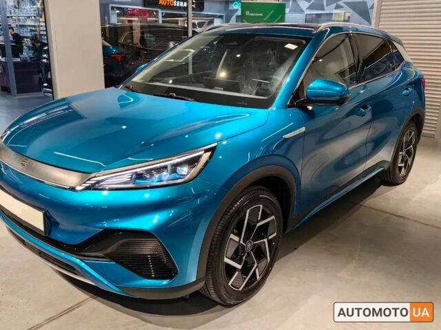 Синий БИД Yuan Plus, объемом двигателя 0 л и пробегом 0 тыс. км за 22750 $, фото 1 на Automoto.ua