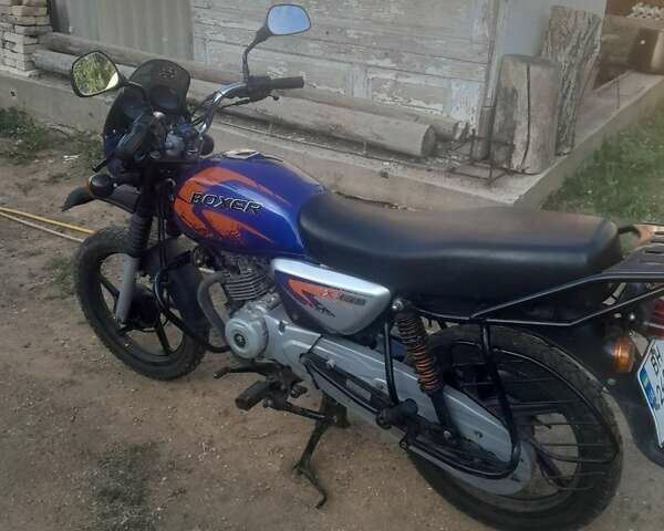 Синий Баджадж BOXER BM 125X, объемом двигателя 0.12 л и пробегом 19 тыс. км за 800 $, фото 1 на Automoto.ua
