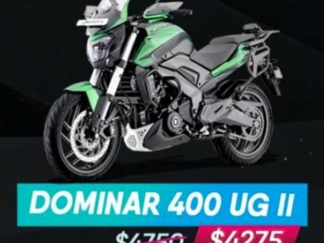 Баджадж Dominar 400, об'ємом двигуна 0.6 л та пробігом 0 тис. км за 4199 $, фото 1 на Automoto.ua