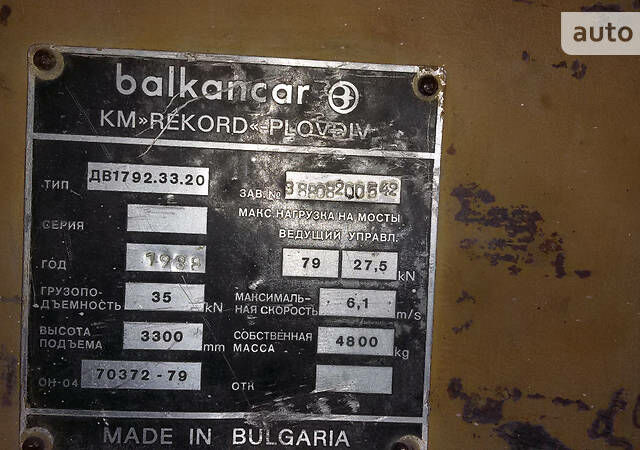 Балканкар ДВ, об'ємом двигуна 4 л та пробігом 600 тис. км за 5500 $, фото 1 на Automoto.ua