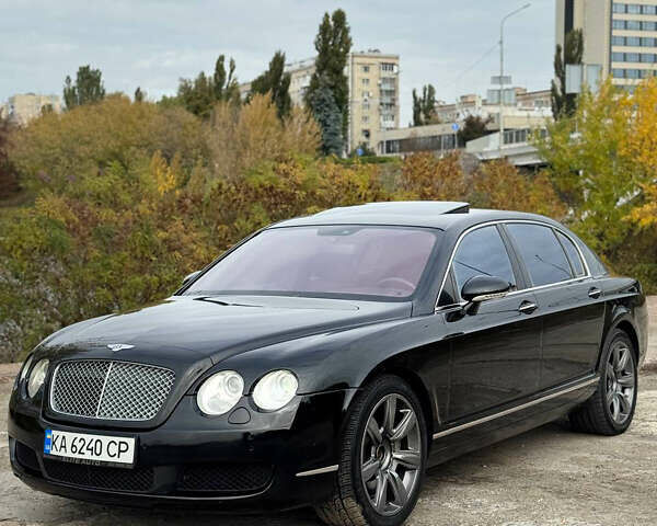 Чорний Бентлі Continental Flying Spur, об'ємом двигуна 6 л та пробігом 126 тис. км за 15800 $, фото 1 на Automoto.ua
