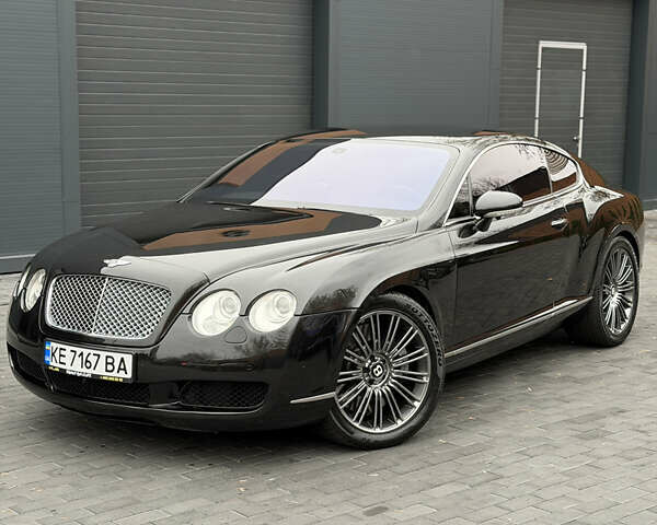 Черный Бентли Континенталь ГТ, объемом двигателя 6 л и пробегом 81 тыс. км за 24000 $, фото 1 на Automoto.ua