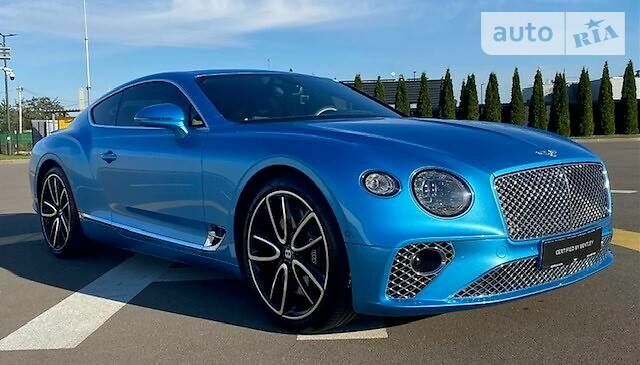 Синій Бентлі Continental GT, об'ємом двигуна 6 л та пробігом 26 тис. км за 287162 $, фото 1 на Automoto.ua