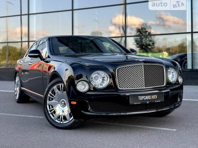 Чорний Бентлі Mulsanne, об'ємом двигуна 6.75 л та пробігом 61 тис. км за 128500 $, фото 1 на Automoto.ua