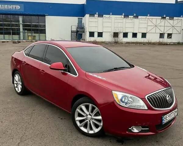 Красный Бьюик Верано, объемом двигателя 2.4 л и пробегом 90 тыс. км за 10200 $, фото 1 на Automoto.ua