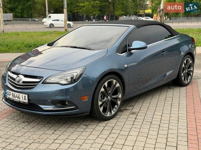 Синий Бьюик Cascada, объемом двигателя 1.6 л и пробегом 46 тыс. км за 12999 $, фото 1 на Automoto.ua