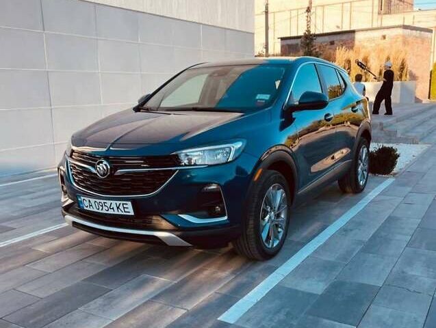 Синий Бьюик Encore GX, объемом двигателя 1.2 л и пробегом 63 тыс. км за 16200 $, фото 1 на Automoto.ua