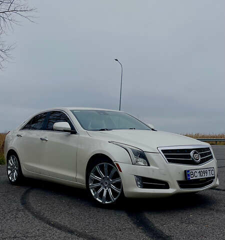 Белый Кадиллак АТС, объемом двигателя 2 л и пробегом 157 тыс. км за 13500 $, фото 1 на Automoto.ua