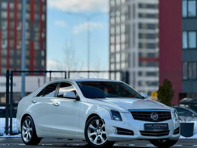Белый Кадиллак АТС, объемом двигателя 2.5 л и пробегом 116 тыс. км за 9700 $, фото 1 на Automoto.ua