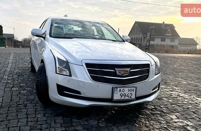 Белый Кадиллак АТС, объемом двигателя 2 л и пробегом 216 тыс. км за 8800 $, фото 1 на Automoto.ua