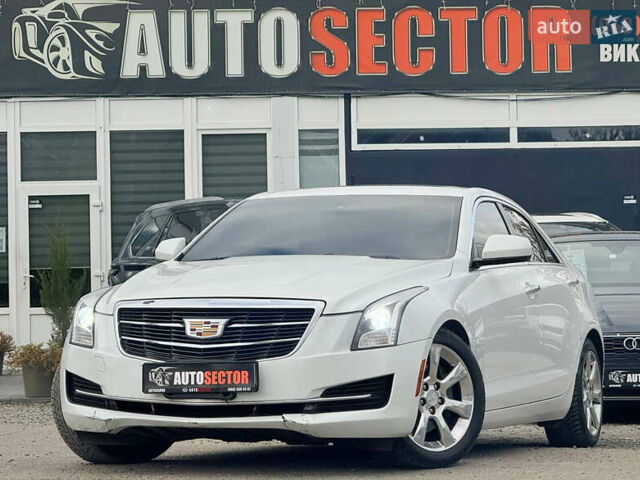 Белый Кадиллак АТС, объемом двигателя 2 л и пробегом 151 тыс. км за 12200 $, фото 1 на Automoto.ua