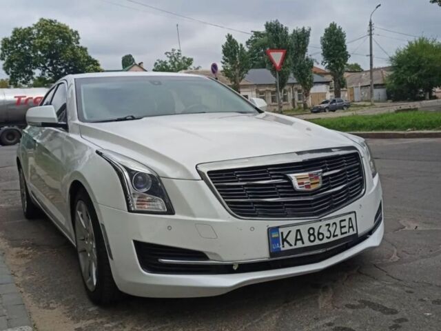 Белый Кадиллак АТС, объемом двигателя 2 л и пробегом 285 тыс. км за 9500 $, фото 1 на Automoto.ua