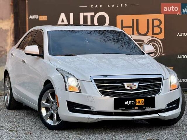 Белый Кадиллак АТС, объемом двигателя 2 л и пробегом 151 тыс. км за 11000 $, фото 1 на Automoto.ua