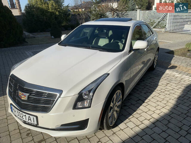 Белый Кадиллак АТС, объемом двигателя 2 л и пробегом 67 тыс. км за 14800 $, фото 1 на Automoto.ua