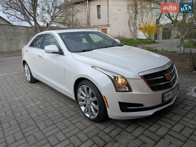 Белый Кадиллак АТС, объемом двигателя 2 л и пробегом 66 тыс. км за 16300 $, фото 1 на Automoto.ua