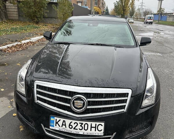 Черный Кадиллак АТС, объемом двигателя 2.5 л и пробегом 220 тыс. км за 9700 $, фото 1 на Automoto.ua
