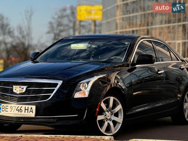 Черный Кадиллак АТС, объемом двигателя 2.46 л и пробегом 125 тыс. км за 9500 $, фото 1 на Automoto.ua