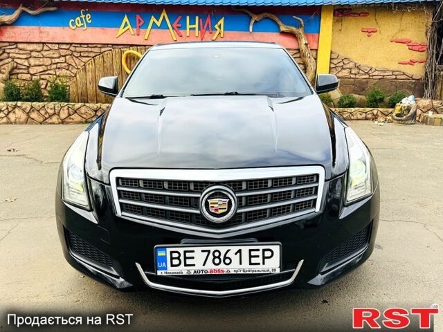 Черный Кадиллак АТС, объемом двигателя 2.5 л и пробегом 163 тыс. км за 10500 $, фото 1 на Automoto.ua