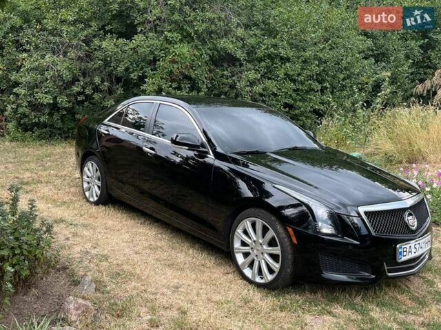 Черный Кадиллак АТС, объемом двигателя 2 л и пробегом 240 тыс. км за 10500 $, фото 1 на Automoto.ua