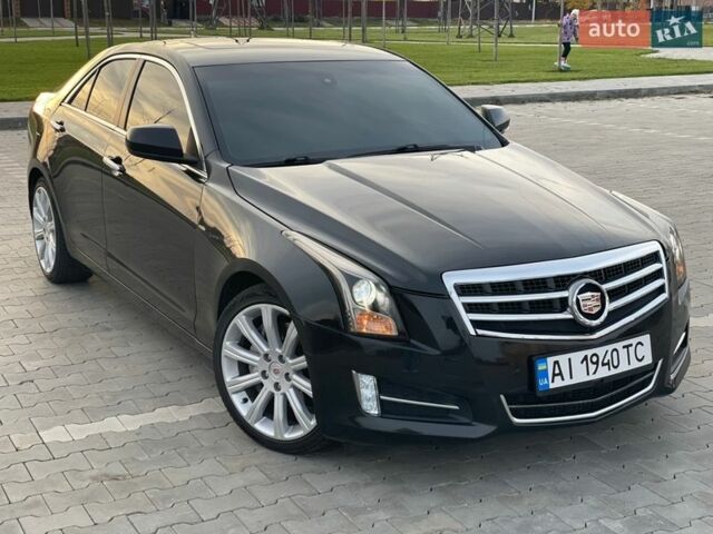 Черный Кадиллак АТС, объемом двигателя 2 л и пробегом 140 тыс. км за 10500 $, фото 1 на Automoto.ua