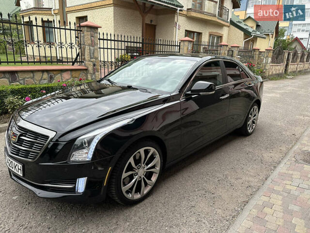 Черный Кадиллак АТС, объемом двигателя 2 л и пробегом 127 тыс. км за 13400 $, фото 1 на Automoto.ua