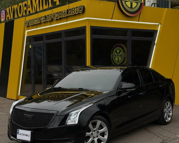 Черный Кадиллак АТС, объемом двигателя 2 л и пробегом 255 тыс. км за 10499 $, фото 1 на Automoto.ua