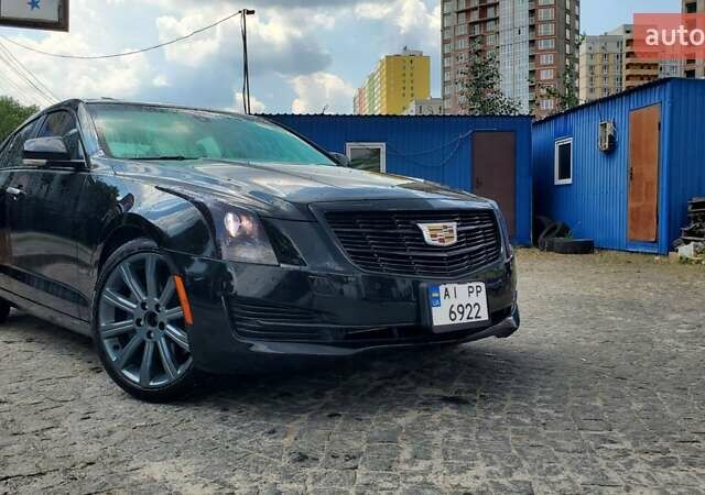 Черный Кадиллак АТС, объемом двигателя 2 л и пробегом 160 тыс. км за 14400 $, фото 1 на Automoto.ua