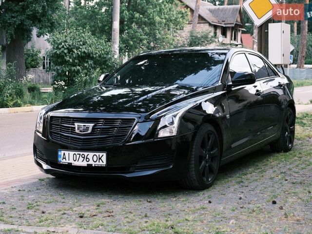 Черный Кадиллак АТС, объемом двигателя 2 л и пробегом 95 тыс. км за 13500 $, фото 1 на Automoto.ua