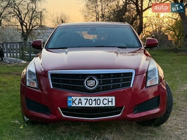 Красный Кадиллак АТС, объемом двигателя 2 л и пробегом 160 тыс. км за 10000 $, фото 1 на Automoto.ua